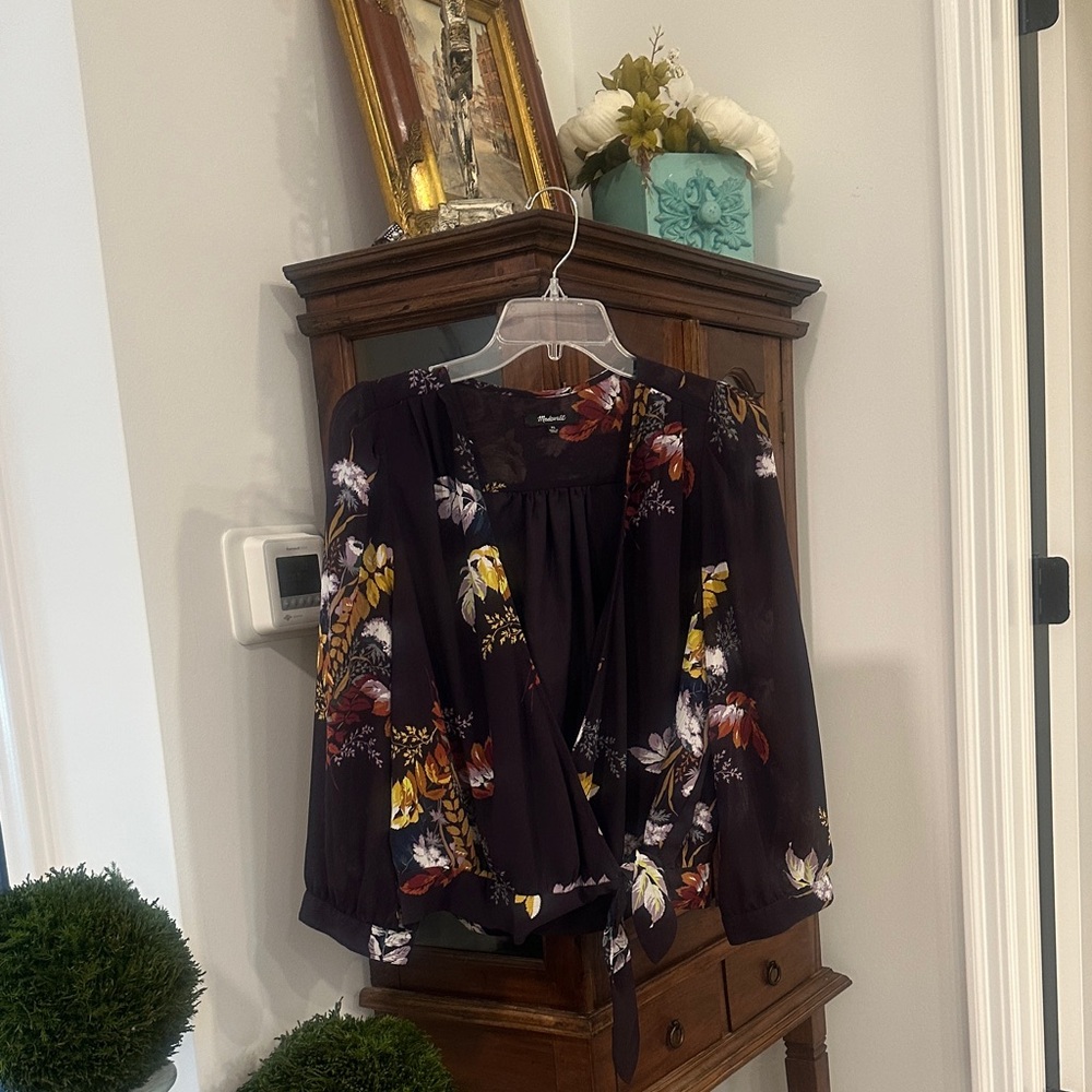 Madewell Floral Blouse - Multicolor